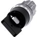 Siemens 3SU10505KF010AA0 3SU1050-5KF01-0AA0 Interrupteur à clé 1 x 90 ° IP66, IP67, IP69/IP69K 1 pièce(s)