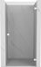 Mexen Lunar-B porte de douche charnière droite 60, transparent, blanc - 832-060-000-20-00-P