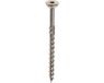 Woodies 61450441 Ultimate Spaanplaatschroef - Geelverzinkt - Verzonken kop - Deeldraad - TX25 - 5.0 x 60mm (200st)