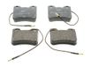 Ferodo FDB745 remblokkenset, schijfrem - (4-delig) - (4 stuks) | Compatibel met: PEUGEOT 106 I