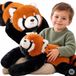 Woopie Ours Sensoriel Lesté Panda Rouge 1,5 kg