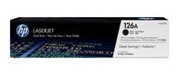 HP 126A Zwarte Toner Cartridge - 2-pack - CE310AD