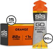 SIS (Science in Sport) Ltd Science in Sport - SiS Go Isotonic Energygel - Energie gel - Isotone Sportgel - Orange Smaak - 15 x 60ml