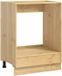 vidaXL Kast SKI Honingbruin 60 x 46 x 81 cm Massief Grenenhout