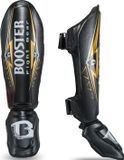 Booster Fightgear Booster Kickboks Scheenbeschermers BK/GR War Zwart Goud - M
