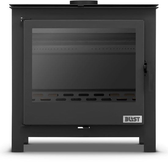 Viking Choice CV Houtkachel - Vrijstaand - 26kW - Zwart Staal