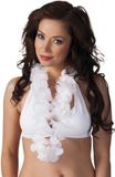 Merkloos Boland Hawaii slinger - 6x - 100 cm - wit
