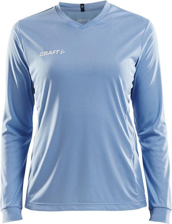 Craft Squad Jersey Solid LS Women - MFF Blue - L