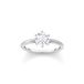 Thomas Sabo TR2474-051-14-54 Ring Dames Zilver Zirkoon Wit Ringmaat 54