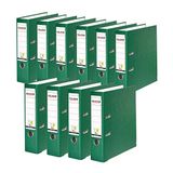 Origineel Falken Origineel 10 stuks PP-kleurige kunststof mappen groen DIN A4 8 cm breed