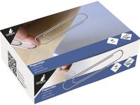 Kangaro Paperclips - 50mm - 100 stuks - Gegalvaniseerd metaal - Zilver