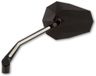 HIGHSIDER pro Stuurspiegel Stealth -X4 Zwart With LED Knipperlicht/Position Light (set)