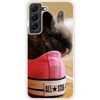 Samsung Bedrukt siliconen hoesje compatibel met Galaxy S22 Plus Lapin allstar