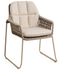 Tierra Outdoor Rivera Diningstoel - Champagne