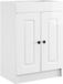 vidaXL Badkamer onder wastafel kast Hoogglans Wit 56 x 37,5 x 81 cm