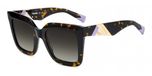 Missoni MIS 0192/S Havana Lunettes de soleil Femme Noir Marron Plastique