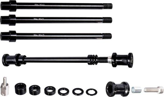 Topeak Journey Trailer Steekassen Kit - M12 x 1,75 - Zwart