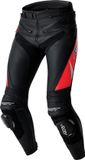 RST Tractech Evo D3O Motorfietsleren broek Zwart/Rood Maat L