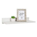 RICOO Wandrek WM056-EP, 45 x 8 x 19 cm, eiken, wit