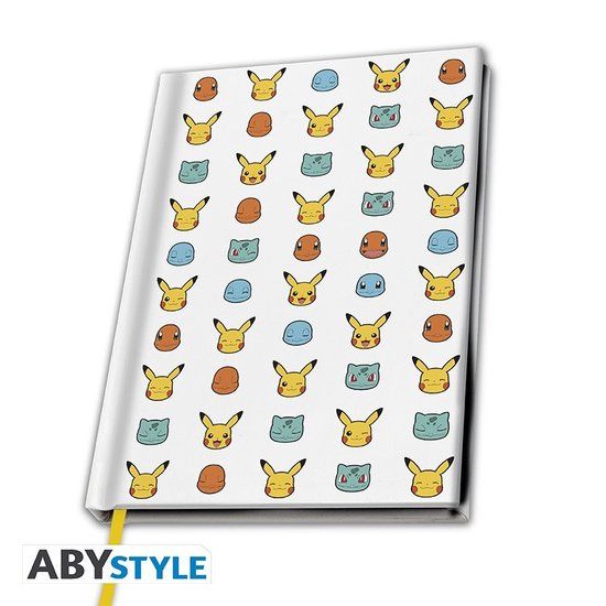 ABYstyle Pokémon Notebook - Kanto Starters A5 - Bullet Journal