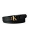 Calvin Klein Dames FACET CK GESP PEBBLE BAND 25M LV04F7060G Riemen, ZWART (ZWART/ANTIEK LICHT GOUD), 70