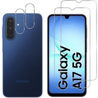 Phonillico® Gehard Glas voor Samsung Galaxy A17 5G met Camera Bescherming [Pack 2]
