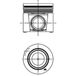 Kolbenschmidt 40286610 zuiger & ringen | Compatibel met: FIAT DUCATO Bus, DUCATO Kasten, DUCATO Pritsche/Fahrgestell, IVECO DAILY III Kasten
