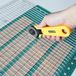 Merkloos Quilliniaal 15,2 cm - multifunctionele Snijmat - Acryl - Quilt-accessoires - Duurzaam - Transparant - Snijliniaal