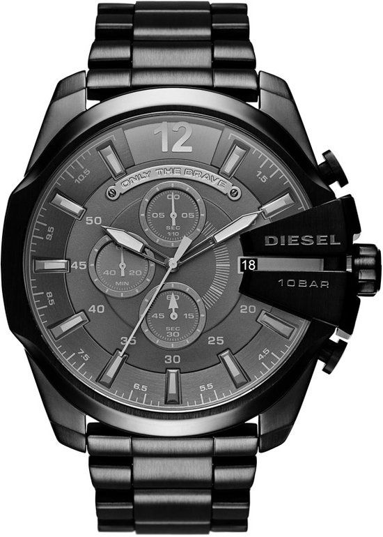 Diesel DZ4355 herenhorloge chronograaf zwart 52 mm