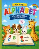 MY FIRST ALPHABET: A Fun and Easy ABC Book for Little Learners