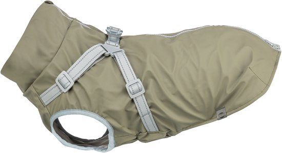 Trixie Regenjas Hond - Waterdicht Olijfgroen 24cm