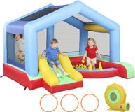 AIYAPLAY Springkasteel Oxfordstof 290x230x200cm Multicolor