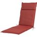 LIVARNO Coussin Houston fauteuil relax avec surpiqûre 4 cm (Rouge)