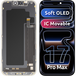 MP Écran avec écran tactile compatible avec Apple iPhone 17 Pro Max, avec cadre, version soft OLED FHD 120Hz IC mobile, noir
