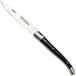 Laguiole en Aubrac L0210IIFFCHA Sandvik 12C27, Charcoal Carbon couteau de poche, 10 cm