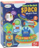 Lobbes Speelgoed BV Lobbes Gieten & Schilderen Glow in the Dark Space
