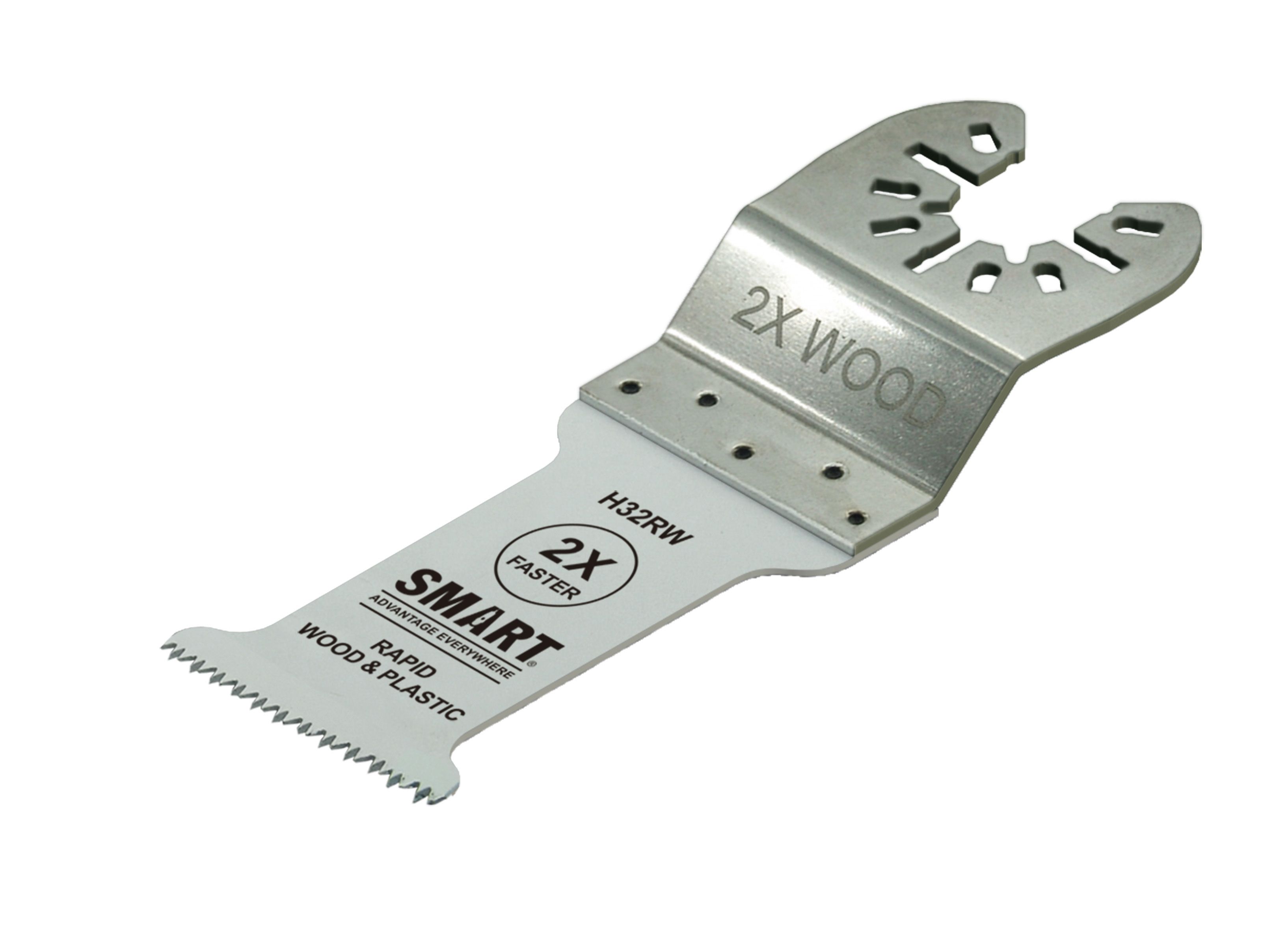 Smart RapidWood Multitool Zaagblad - Hout/Plastic - 32x52mm