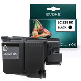 Evoke Encre Compatible pour Brother LC528 Noir MFC-J6560DW J6760DW J6960DW J6975DW J6977DW