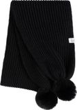 Baby's Only Sjaaltje met pompon Cool - Zwart