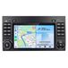 Mercedes-Benz Autoradio met Carplay voor C-klasse, CLK-klasse, CLC-klasse (W203, W209) met Android, GPS, Wi-Fi, DAB+, SWC, RDS, DSP, USB, Bluetooth - 4+64GB