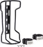 BBB Cycling StackRack Bagagehouder - Montage op Voorvork - Lichtgewicht Bikepacking Bagagerek - Zwart - BBC-81