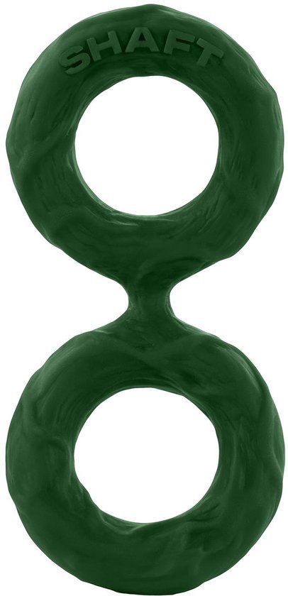 Shaft Double Penisring Large - Groen