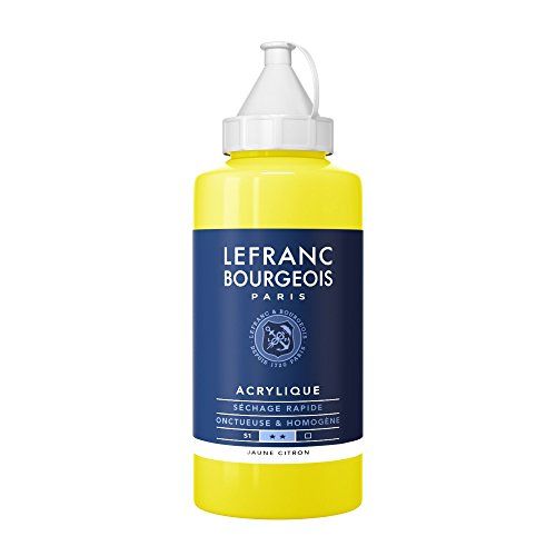 Lefranc & Bourgeois Lefranc Bourgeois 300378 fijne acrylverf - 750ml - Lemon Yellow