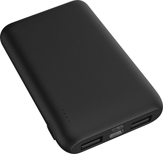 WOW Technology WOWPB50002A1CB, 5000 mAh, Zwart