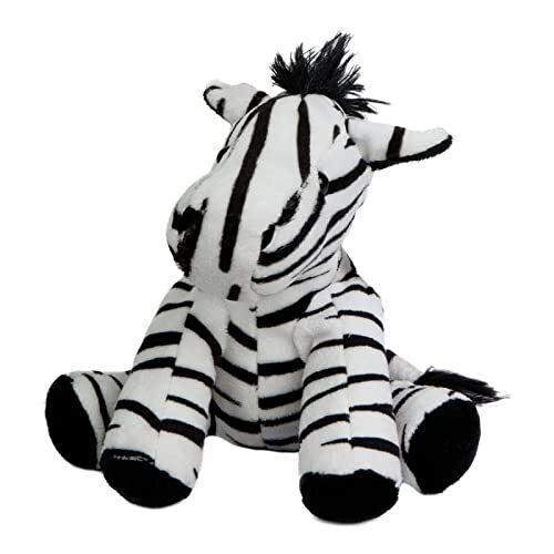 - Pluche zebra knuffel - 19 cm - knuffeldier