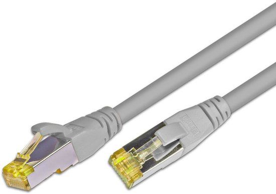 Wirewin S/FTP CAT6A 30.0m netwerkkabel Grijs