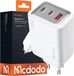 Mcdodo Alimentation, adaptateur, bloc avec 3x ports USB-C PD et USB-A, 100W, blanc