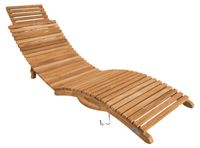 Lit de teck avec coussin