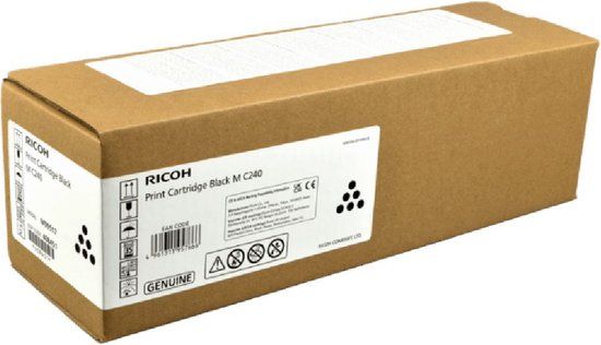 Ricoh 408451 Zwarte Tonercartridge - 1 stuk