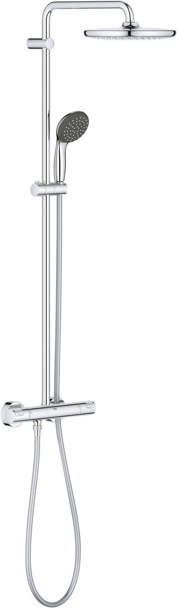 GROHE Vitalio Start regendoucheset met thermostaatkraan chroom Douche en badkraan kopen